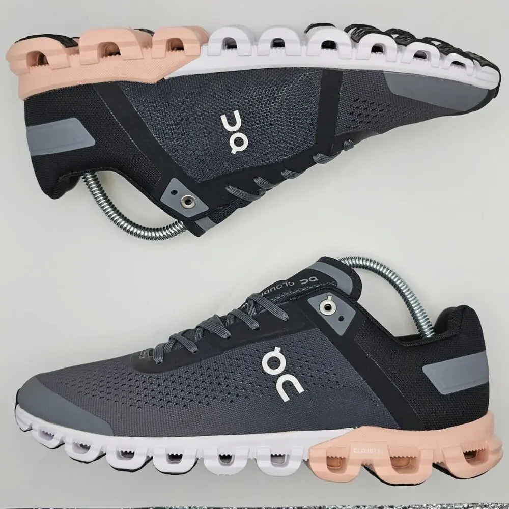 On Cloudflow Rock Rose Womens 8.5 UK 6.5 Running Shoes Sneakers Athletic Gym
